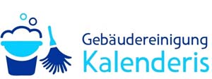 „Gebäudereinigung Kalenderis“-Logo, zur Startseite
